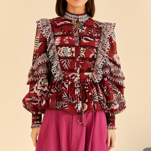 FARM Rio Tops - Farm Rio Blouse